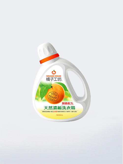【橘子工坊】衣物類天然濃縮洗衣精-制菌配方1800ml/6瓶/箱