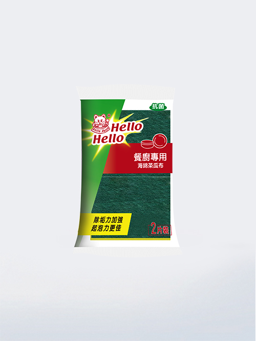 【HELLO】海綿菜瓜布2片/包